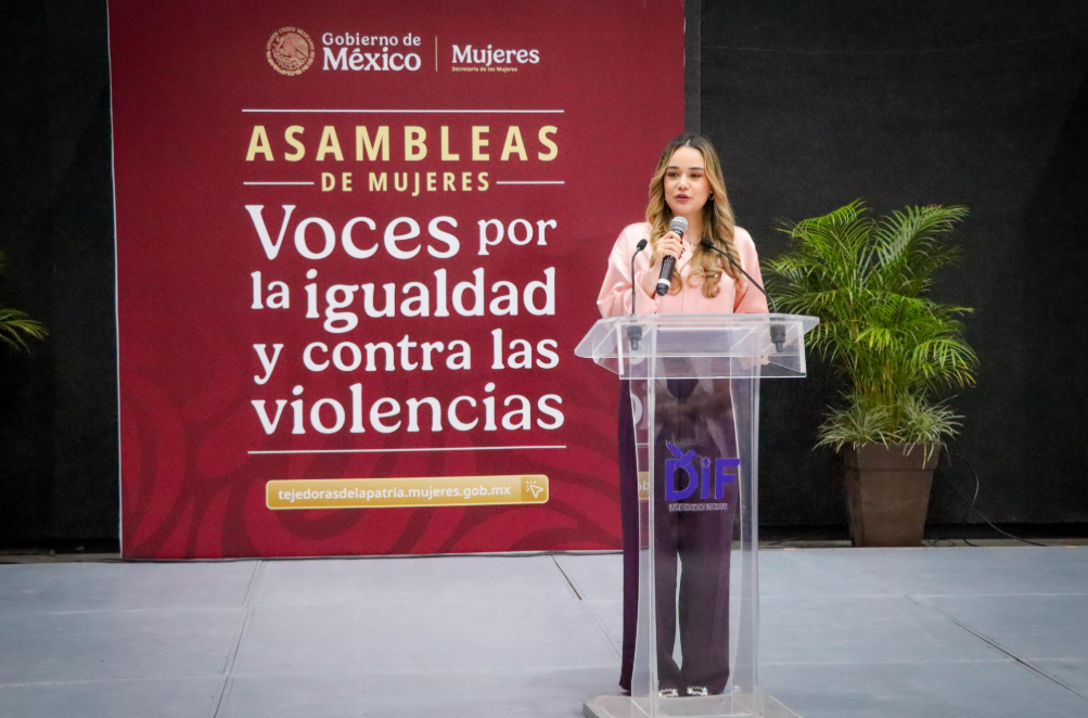 DIF Victoria participa en Asamblea de Mujeres “Voces por la Igualdad y contra las Violencias”