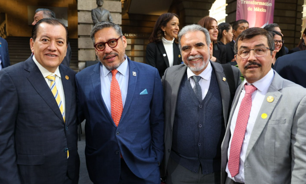 Rector de la UAT asiste a reunión de universidades con Claudia Sheinbaum