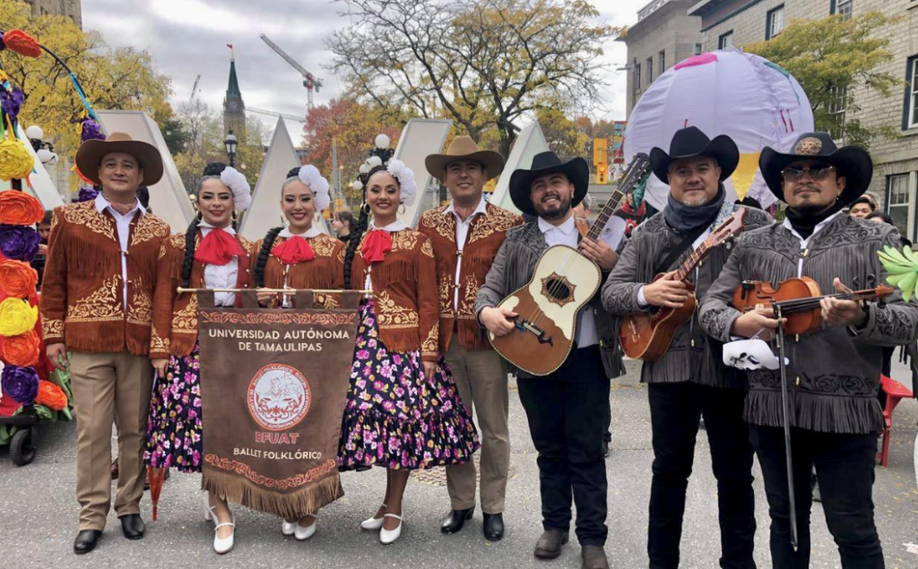Artistas de la UAT participan en Festival de Día de Muertos en Canadá