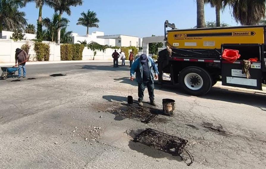 Plan Emergente de Bacheo supera los 15 mil m2 de asfalto rehabilitado en Victoria.