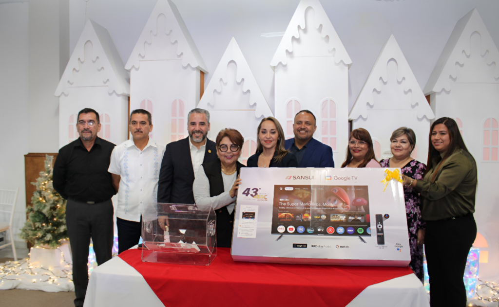 Ofrece la UAT festejo navideño a sus maestros y trabajadores sindicalizados