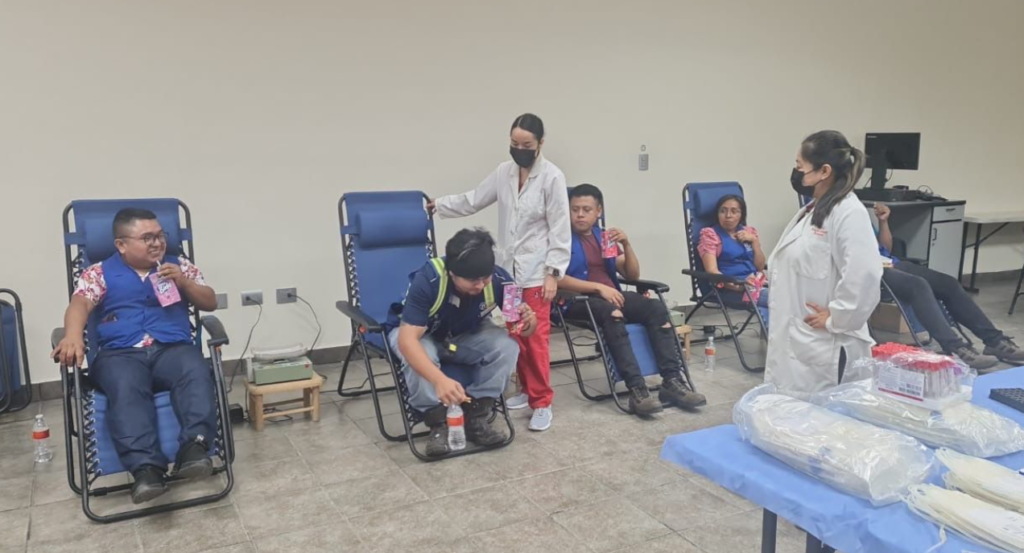Promueve SST donación altruista y voluntaria de sangre