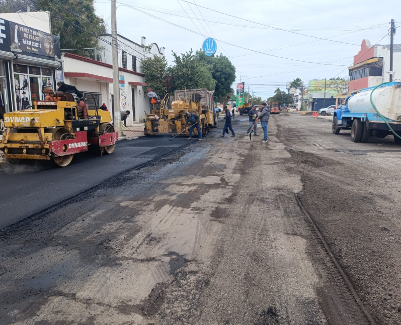 Inicia gobierno de Victoria pavimentación de 12,743 m2 en la Héroe de Nacozari.