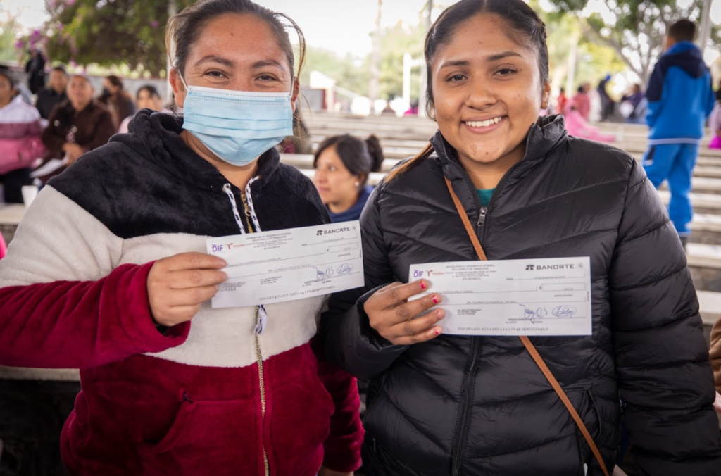 DIF Tamaulipas entrega estímulos a voluntarios de Desayunos y Comedores Comunitarios
