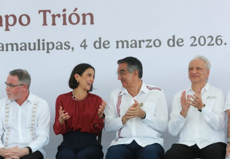 El futuro de Pemex está en Tamaulipas: arranca Campo Trión en Altamira