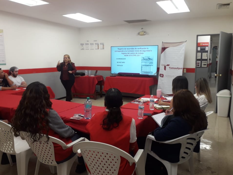 Fortalecen cultura laboral y prevención en empresas de Ciudad Victoria