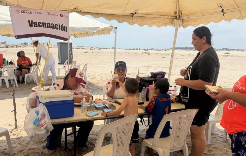 Casos de sarampión disminuyen en el país, Tamaulipas sigue con vacunación y sin contagios