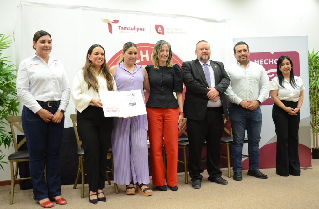 Fortalece UPV emprendimiento entre estudiantes con participación en la ceremonia “Hecho en Tamaulipas” y “Hecho en México”