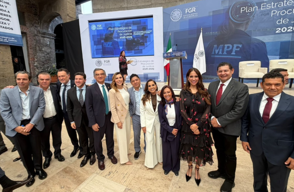 Asiste Américo Villarreal a la presentación del Plan Estratégico de Procuración de Justicia 2026-2029