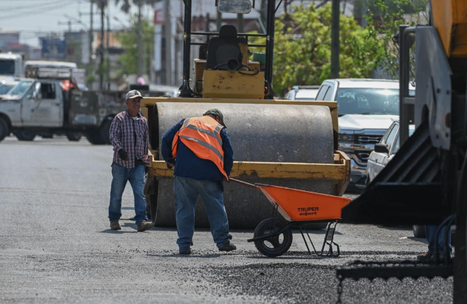 Sin tregua la rehabilitación de calles en Victoria