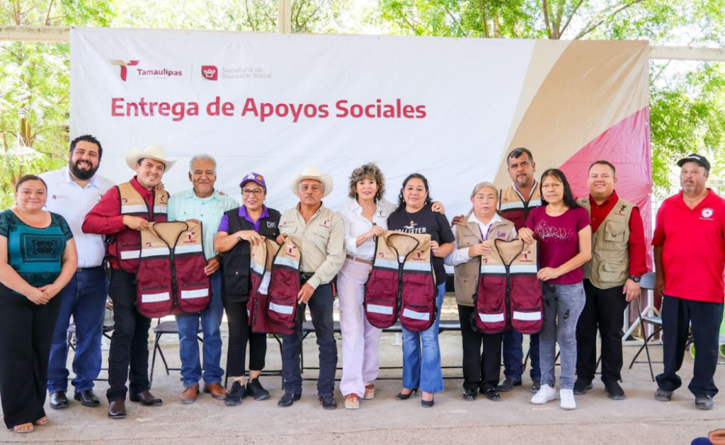 Entrega SEBIEN apoyos sociales en Güémez Entrega SEBIEN apoyos sociales en Güémez