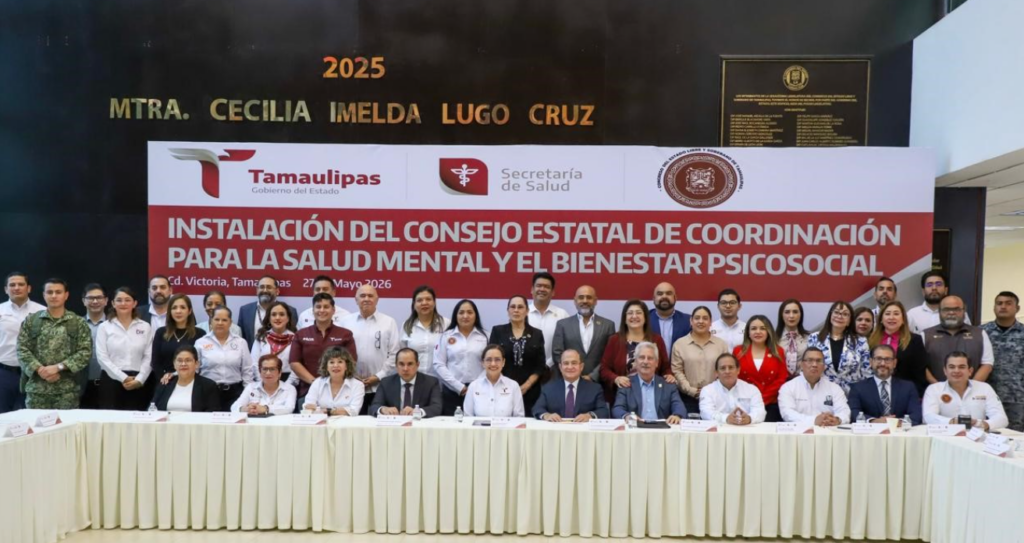 Consolida Tamaulipas atención integral a la salud mental con nuevo Consejo Estatal