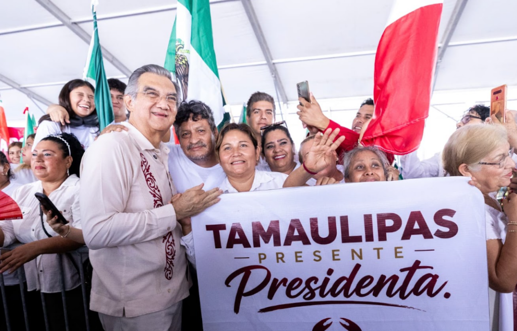 “Cuenta con el pueblo de Tamaulipas”, expresa Américo Villarreal a Claudia Sheinbaum