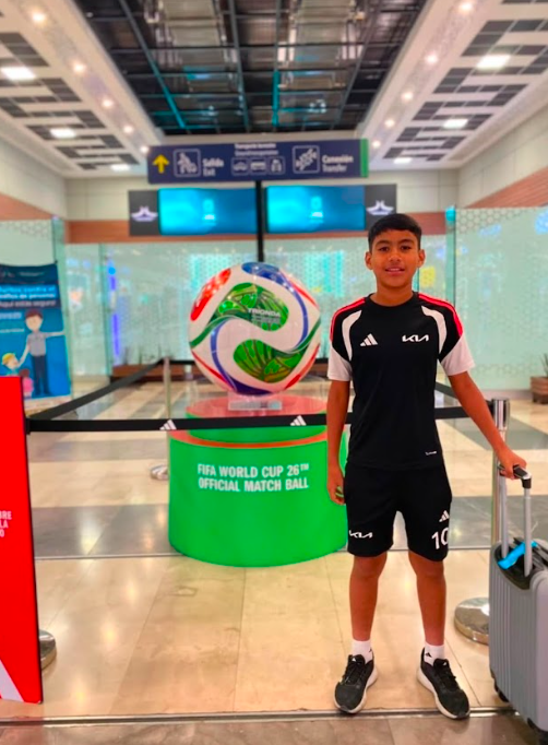 Conquistan estudiantes de Tamaulipas un lugar en la inauguración de la Copa Mundial de la FIFA 2026