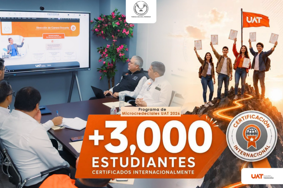 Certifica la UAT a más de tres mil estudiantes en competencias de alta pertinencia laboral
