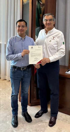 Designa gobernador de Tamaulipas a Jesús Alejandro Rincón como titular de Relaciones Públicas, Compromisos y Atención Ciudadana
