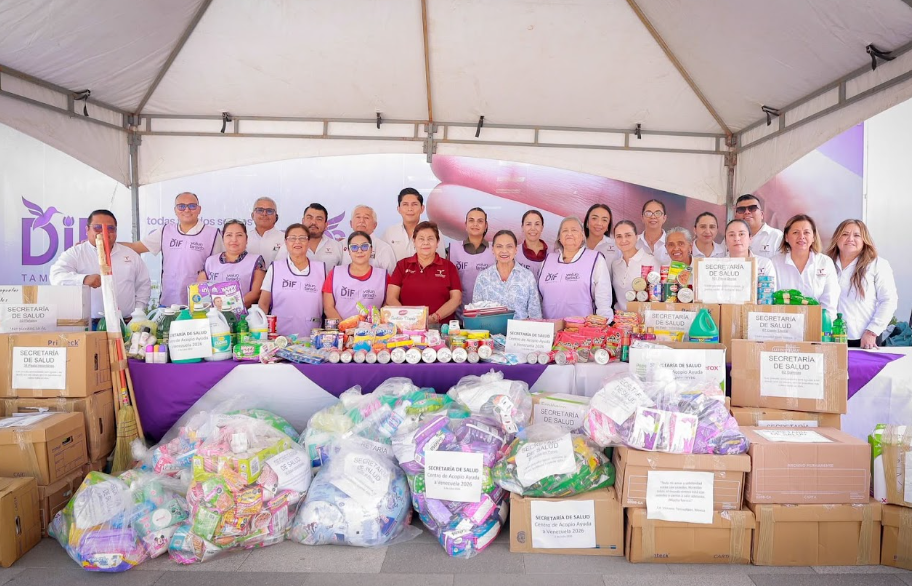 Recolecta DIF Tamaulipas cerca de 15 toneladas de ayuda para familias afectadas por los sismos en Venezuela Recolecta DIF Tamaulipas cerca de 15 toneladas de ayuda para familias afectadas por los sismos en Venezuela