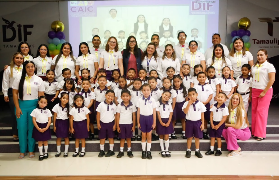 Gradúa DIF Tamaulipas a más de 2 mil 850 niñas y niños de educación preescolar