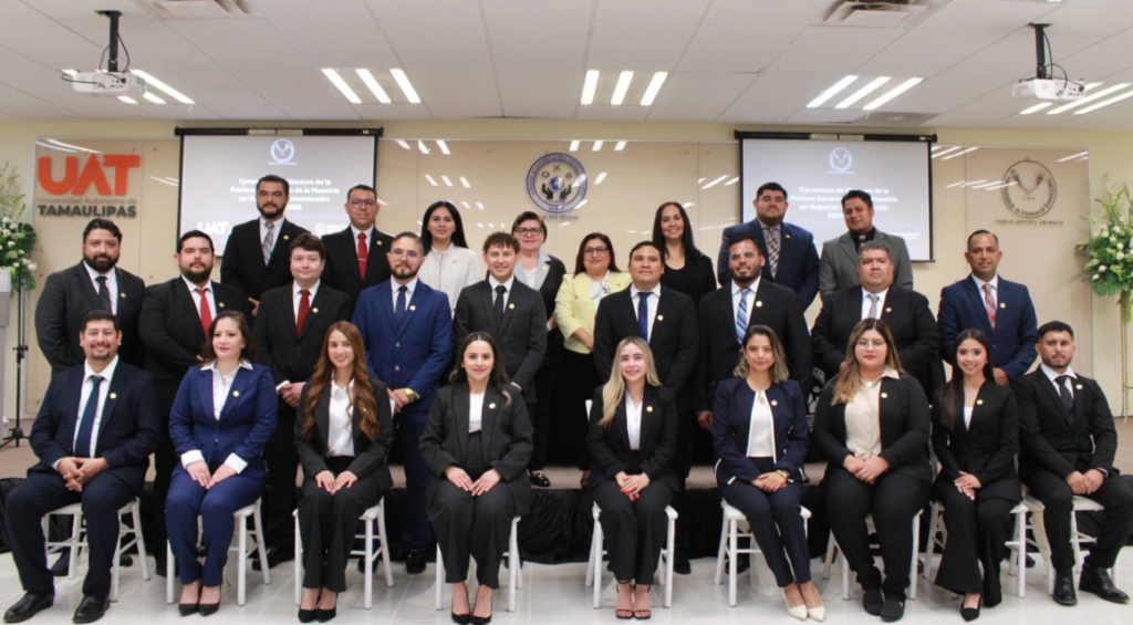 Entrega la UAT la primera generación de la Maestría en Negocios Internacionales en Río Bravo