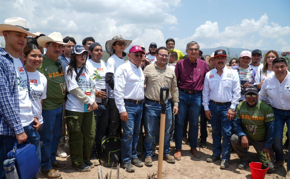 Se suma UAT a la Jornada Nacional de Reforestación 2026 En Tamaulipas