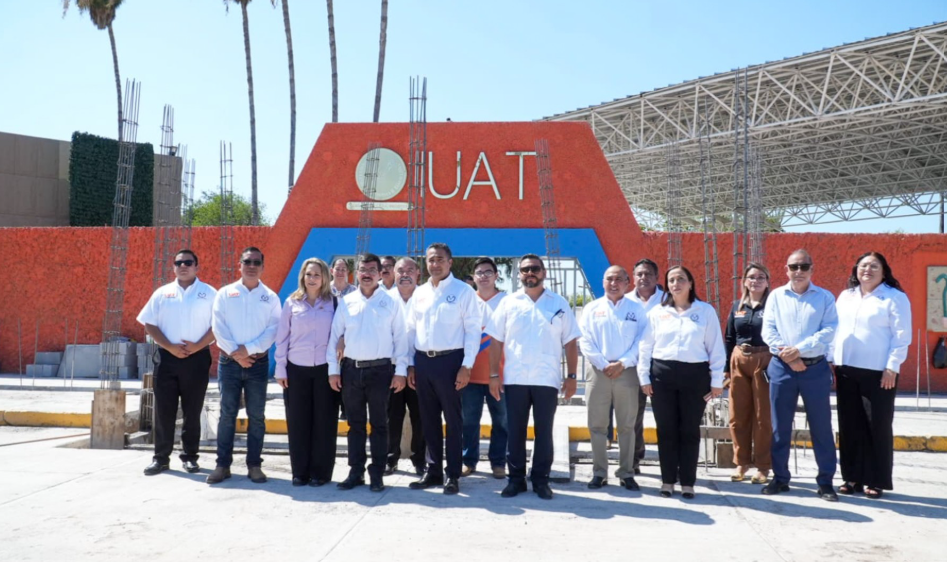 Contará la UAT con más y mejores edificios e infraestructura en Nuevo Laredo. El rector supervisó obras en la frontera
