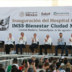 Inaugura Claudia Sheinbaum Hospital General de Ciudad Madero; brindará atención médica para 538 mil personas