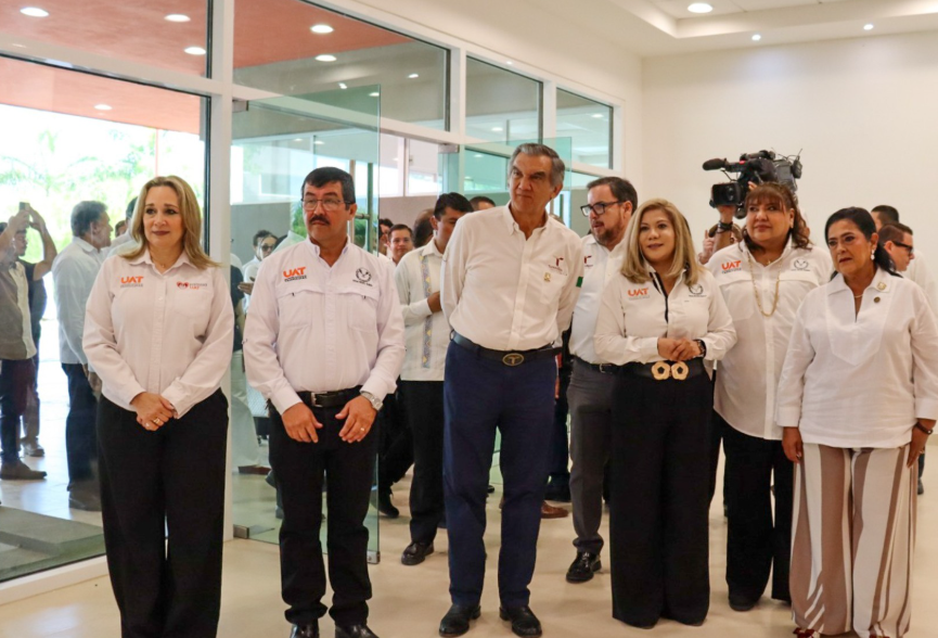 Reconoce Américo Villarreal calidad y pertinencia de la nueva Prepa UAT Tampico
