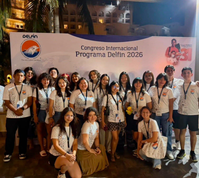 Destaca liderazgo estudiantil de la UAT en el Congreso Internacional del Programa DELFÍN 2026