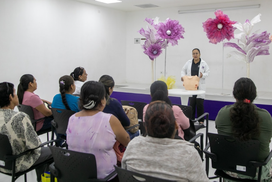 Inicia DIF Tamaulipas campaña “Observa, Toca y Acciona” para prevenir el cáncer en la mujer