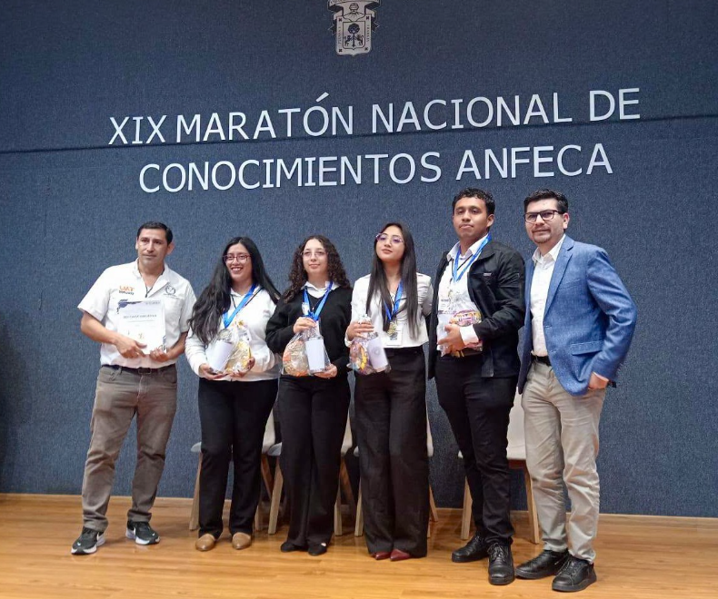 Estudiantes de la UAT ganan el primer lugar en el Maratón Nacional de Conocimientos ANFECA