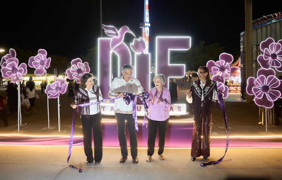 Américo y María de Villarreal invitan a disfrutar del Pabellón DIF en la Feria Tamaulipas 2026