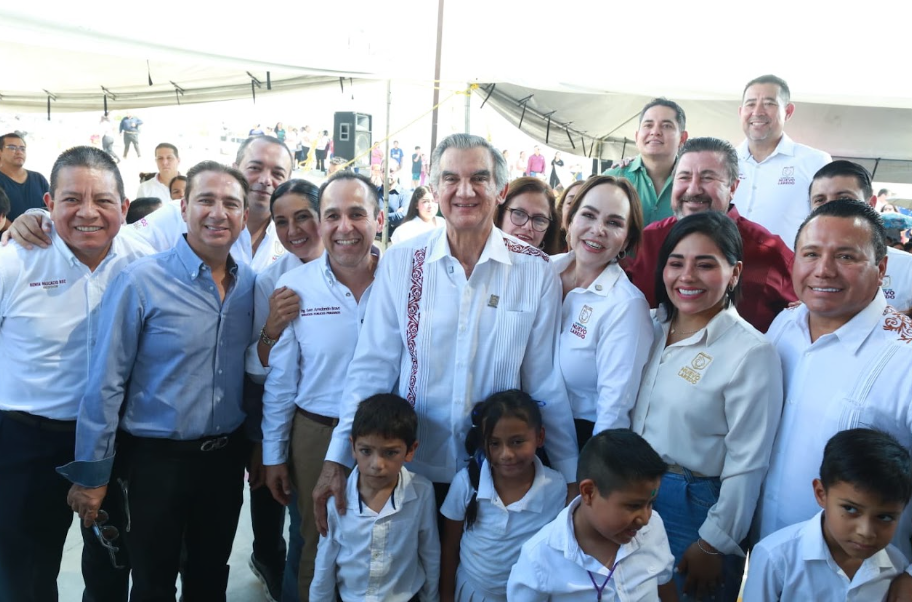Inauguración de nueva primaria en Nuevo Laredo fortalece educación humanista: Américo
