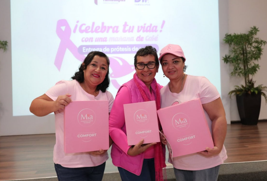 Fortalece DIF Tamaulipas la prevención, atención y recuperación de mujeres con cáncer de mama