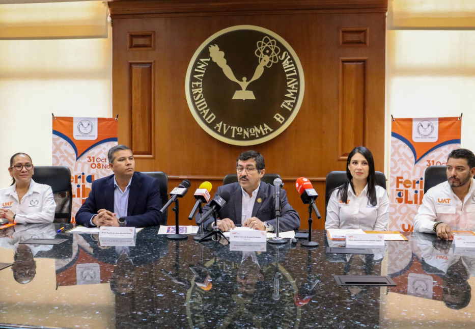 Anuncia el rector Dámaso Anaya el programa oficial de la Feria del Libro UAT 2026