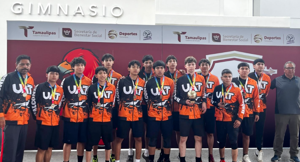 Equipo juvenil de la UAT conquista la Copa Tamaulipas de Voleibol